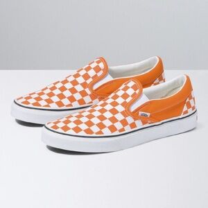Vans Classic Slip-on in Tiger/true white BRAND NEW NEVER WORN M9 W10.5